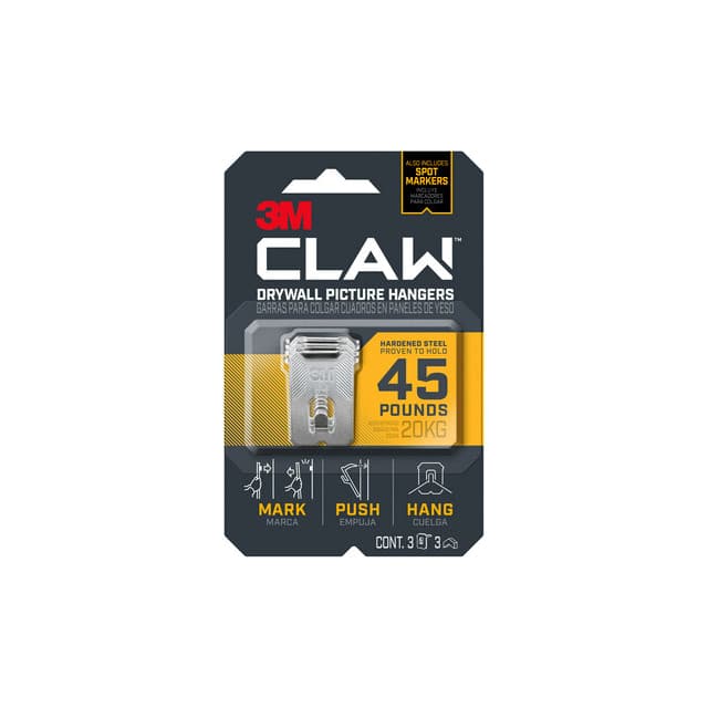 3PH45M-3ES CLAW 45LB 3 HANGER 3 MARKER