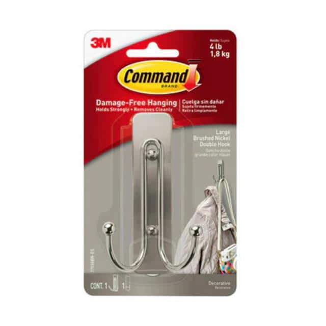 17036BN-ES COMMAND LARGE BRUSHED NICKEL DOU