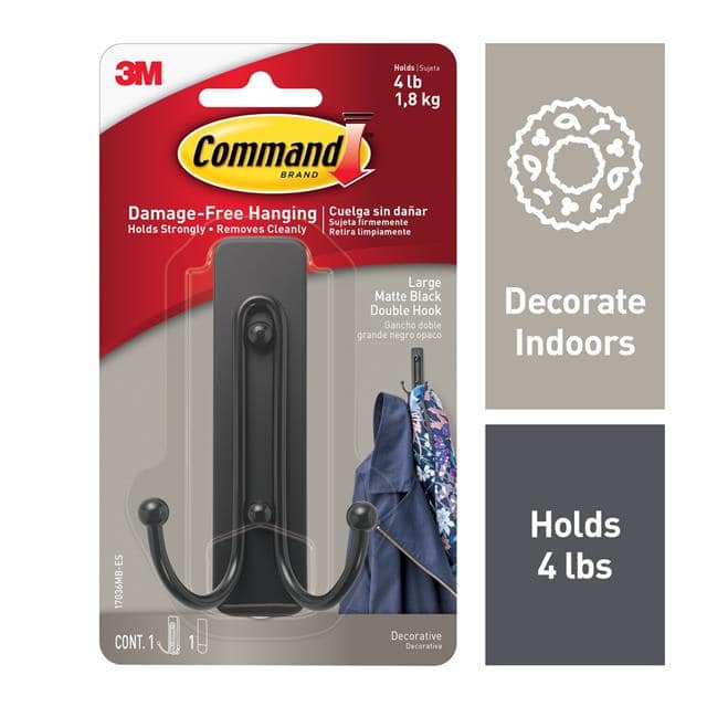 17036MB-ES 1 COMMAND LARGE MATTE BLACK DOUBLE