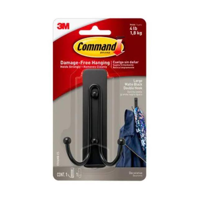 17036MB-ES COMMAND LARGE MATTE BLACK DOUBLE