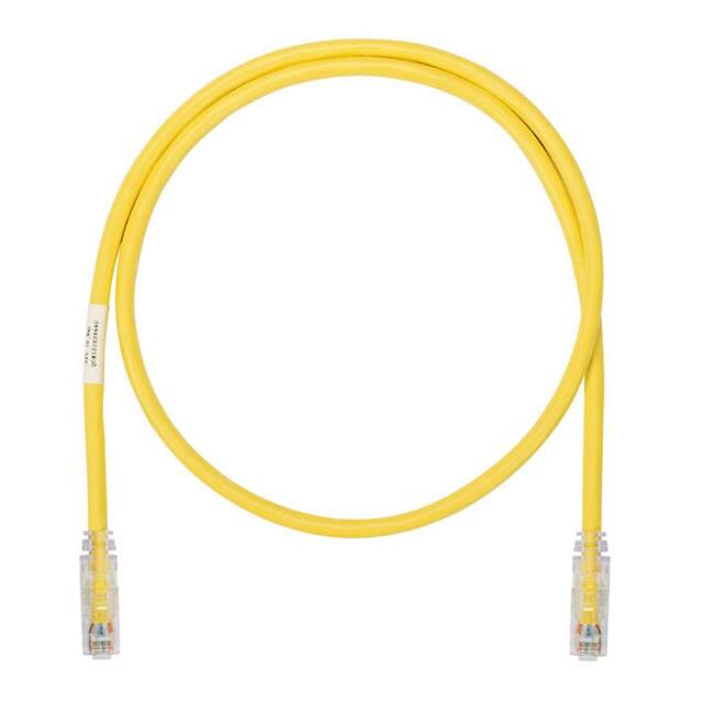 UTP6ASD7YL CABLE MOD 8P8C PLUG TO PLUG 7'