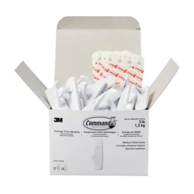 17001-S37NA COMMAND MEDIUM UTILITY HOOKS, 17