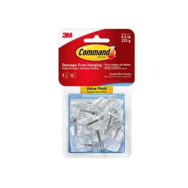 17067CLR-9ES COMMAND SMAL WIRE HOOKS 17067CLR