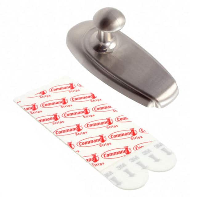 17061-BN METALLIC COATED NICKEL MED HOOK