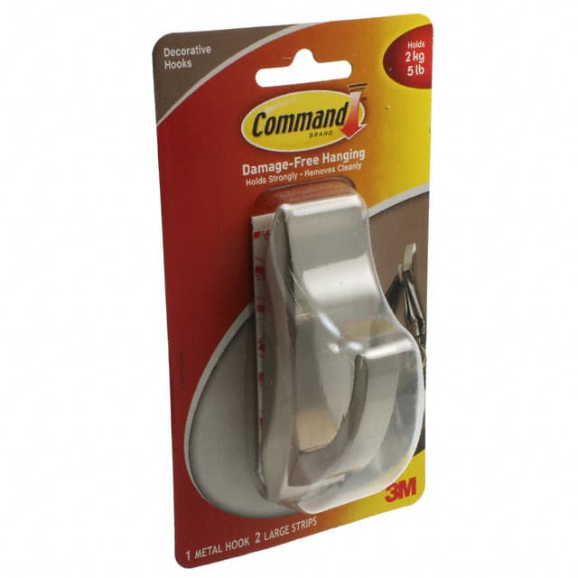 MR03BN-ES REFLECT BRUSH NICKEL LARGE HOOK