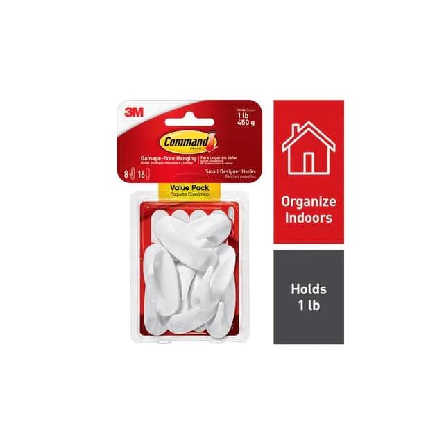 17089S-8ES COMMAND SLATE SPRING CLIPS 1