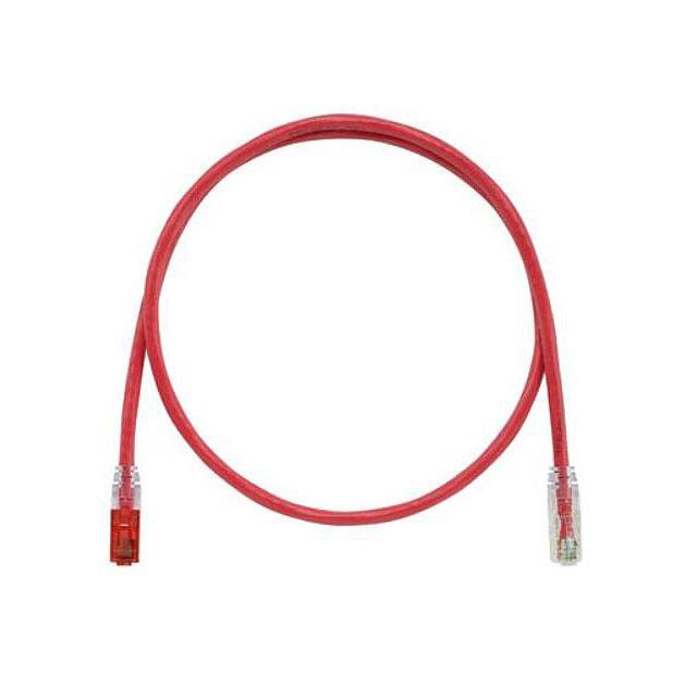 STPK6X1MRD KEYED COPPER PATCH CORD, CAT 6A,