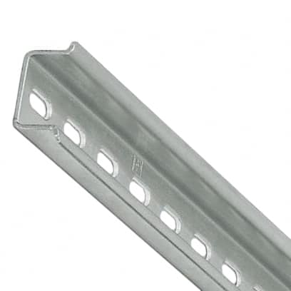 1201730 DIN RAIL 35MMX15MM SLOTTED 2M