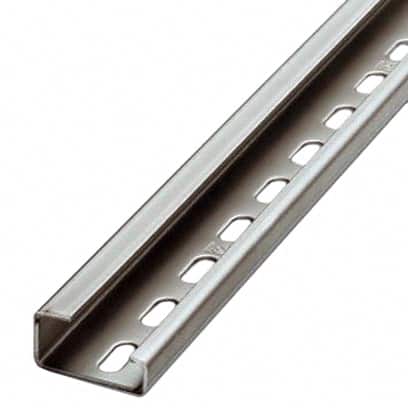 1201002 DIN RAIL 32MMX15MM SLOTTED 2M