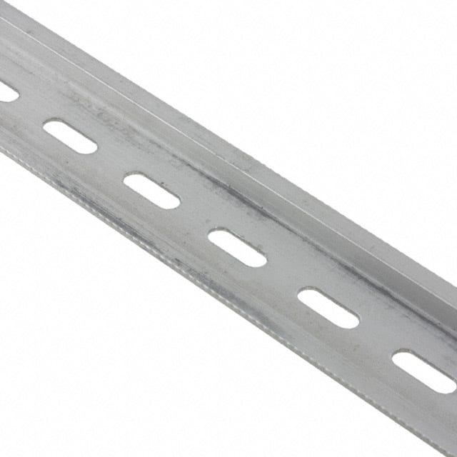 NDNA100 DIN RAIL 35MM SLOTTED ALUM 1M
