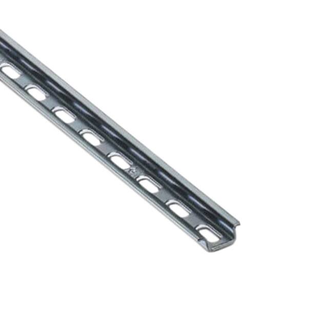 1204096 DIN RAIL 15X5MM SLOTTED STEEL 2M