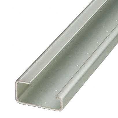 1201028 DIN RAIL 32X15MM UNSLOT ALUM 2M