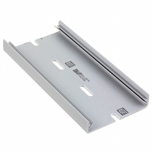2TK2-6 DIN RAIL SLOTTED PVC 6"