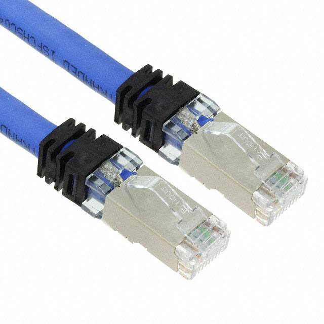 ISTPHCH15MBU CABLE MOD 8P8C PLUG-PLUG 49.21'
