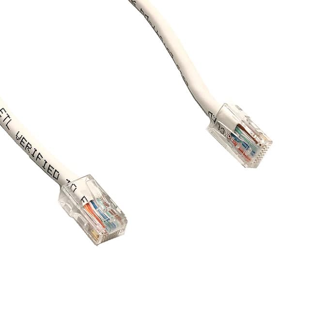 298-010W-RH CAT5E NON- MOLD WHITE 10FT