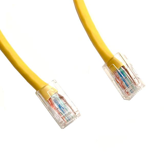 298-010Y-RH CAT5E NON- MOLD YELLOW 10FT