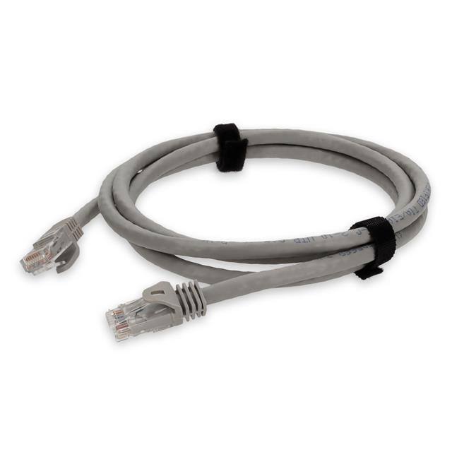 C-4FCAT6A-GY 4ft RJ-45 (Male) to RJ-45 (Male)