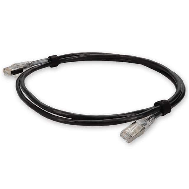 C-3FSLCAT6A-BK 3ft RJ-45 (Male) to RJ-45 (Male)