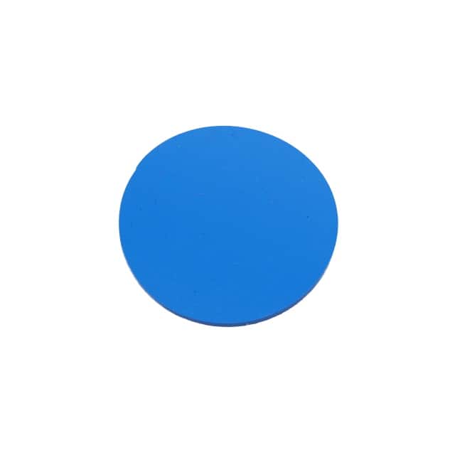 C-1002-06/PSA-1"CIRCLE-50PK FOAM 1" DIA THERMOPLASTIC BLUE