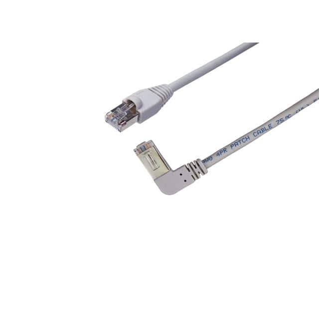 PN-S5G-STRA-02M CAT5E STP 26AWG 2' STR/RA