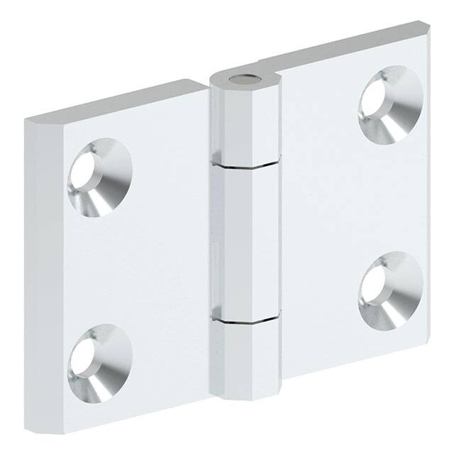 0991110 LEAF HINGE 50X76 ZAMAK CHROME FI