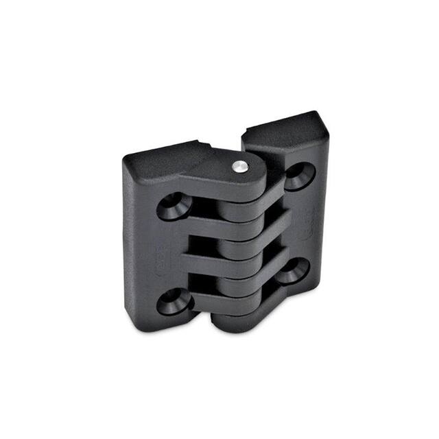 10MTA2/C PLASTIC HINGE, SS PIN, 2X2 BORE