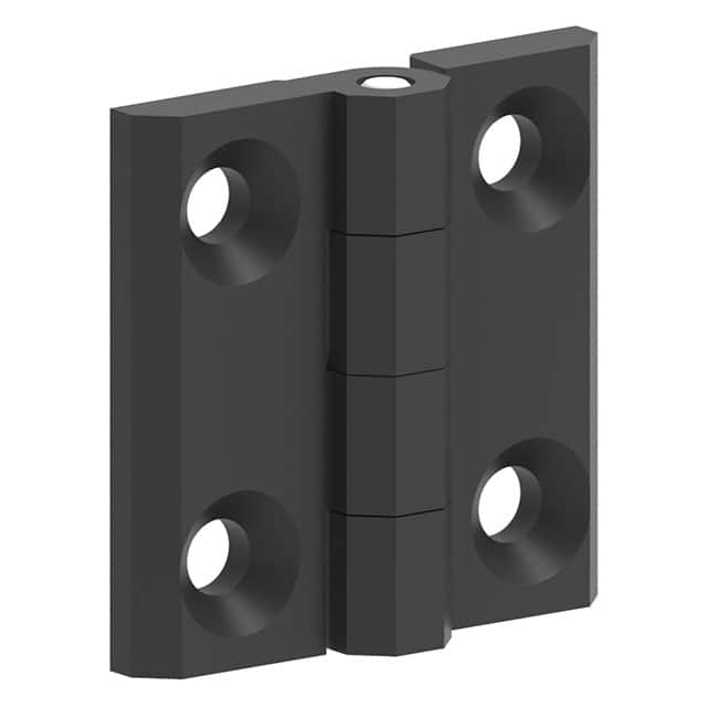 299203 LEAF HINGE 40X40 POLYMER BLACK F