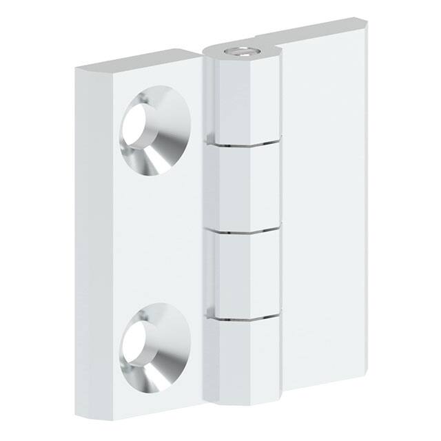 299112 LEAF HINGE 40X40 ZAMAK CHROME FI