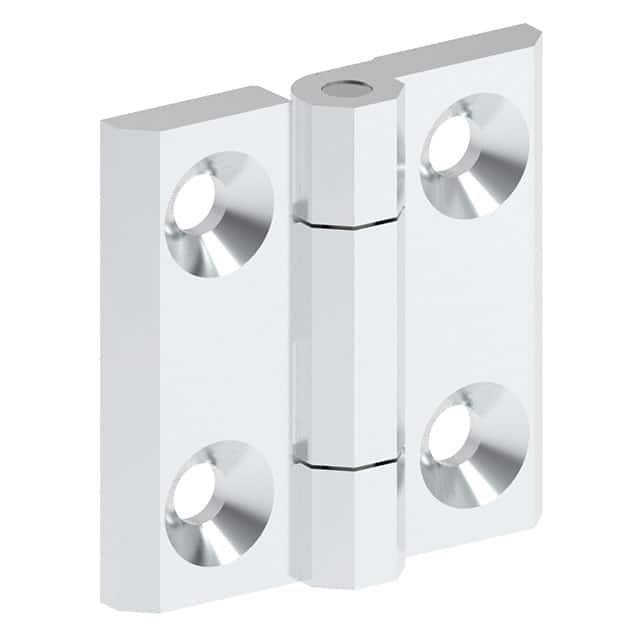 099114 LEAF HINGE 50X50 ZAMAK CHROME FI
