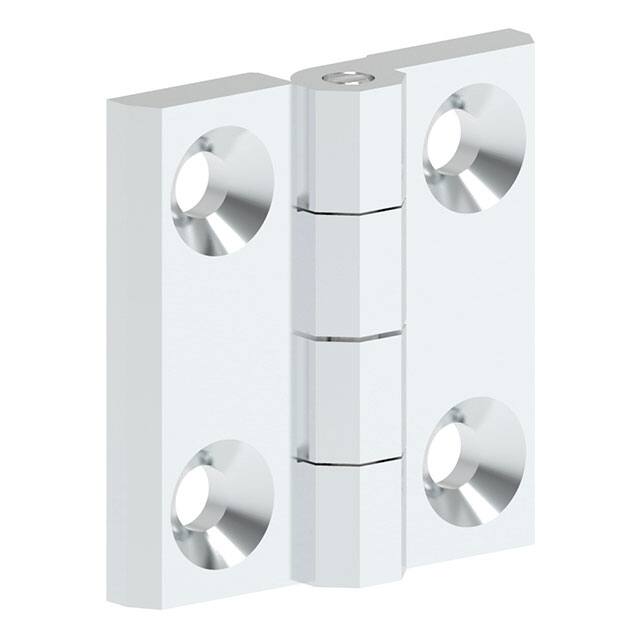 299113 LEAF HINGE 40X40 ZAMAK CHROME FI