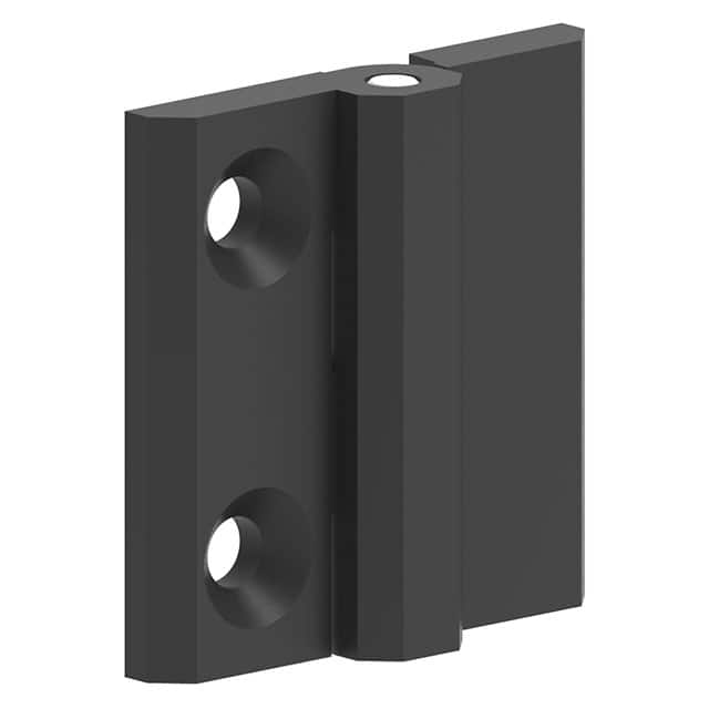 199202 LEAF HINGE 50X50 POLYMER BLACK F