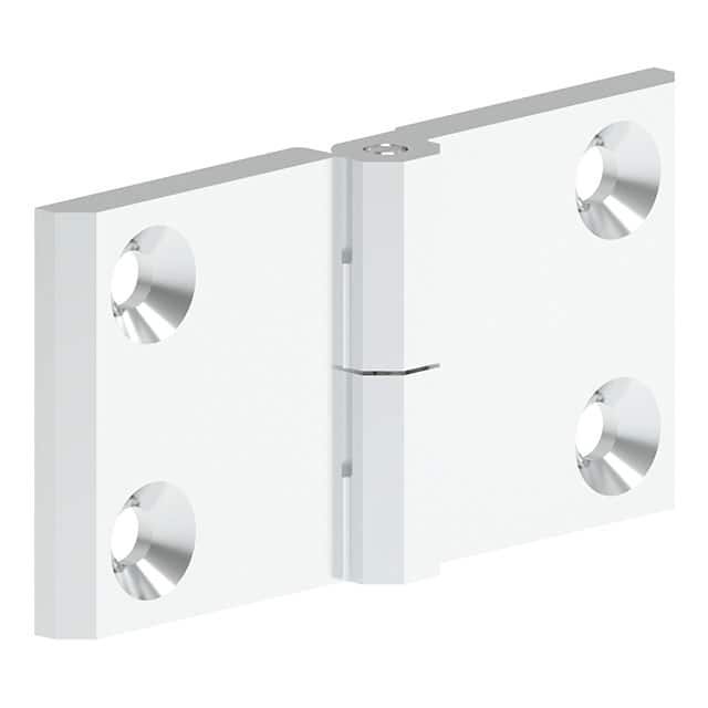 399116 LEAF HINGE 60X120 ZAMAK CHROME F
