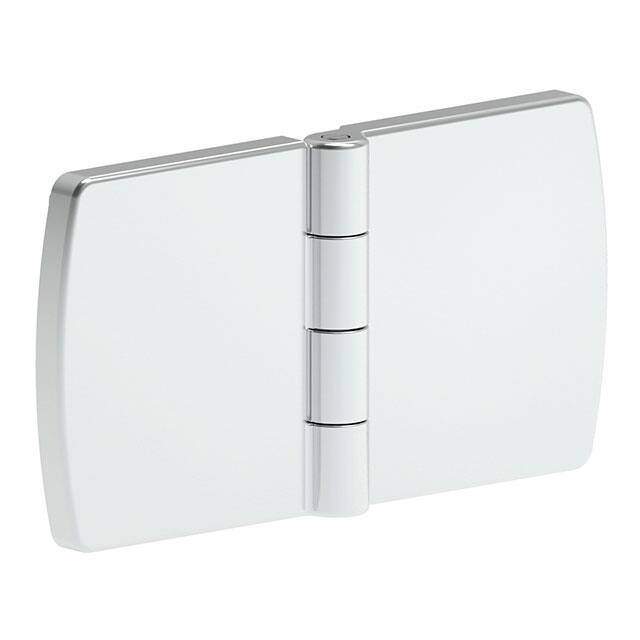 1399113 STYLED LEAF HINGE 80X150 ZAMAK C