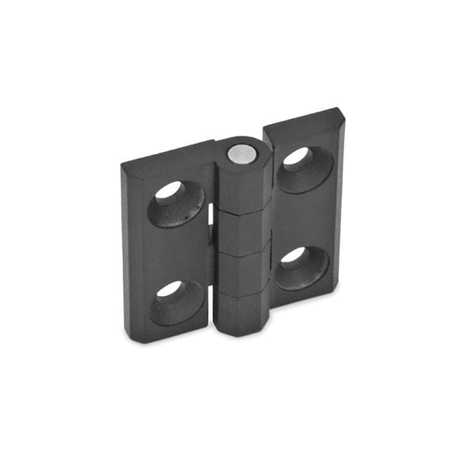 237-ZD-40-40-A-SW ZINC DIE-CAST HINGE, 2X2 BORES