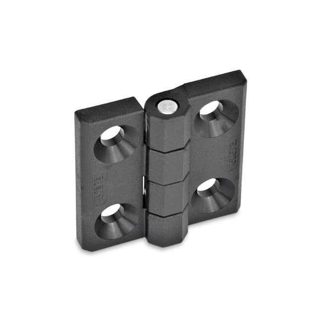 237.1-60-60-A TECHNOPOLYMER HINGE, S.S. PIN