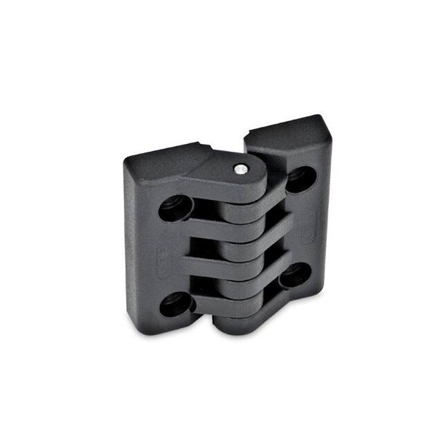 10MTA3/B PLASTIC HINGE, SS PIN, 2X2 BORE