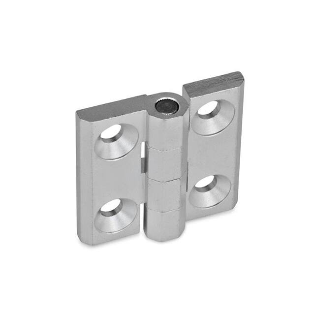 237-AL-60-60-A-EL ALUMINUM HINGE, 2X2 BORE