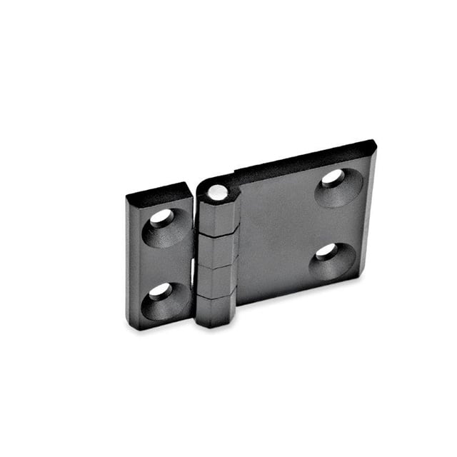 237-ZD-90-60-A-SW ZINC DIE-CAST HINGE, 2X2 BORES