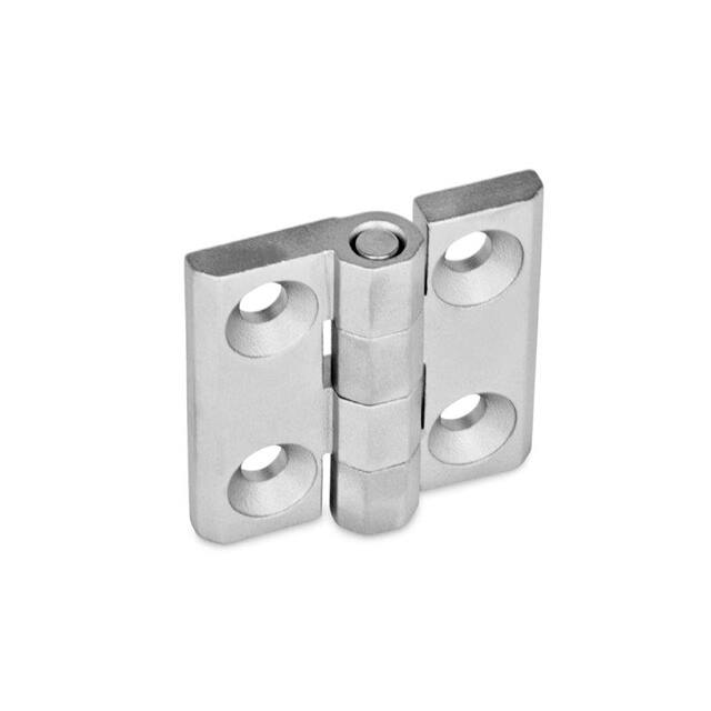 237-A4-60-60-A-GS STAINLESS STEEL HINGE, 2X2 BORE