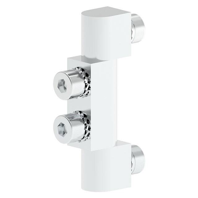 39331 SIDE MOUNTED HINGE BRASS CHROME