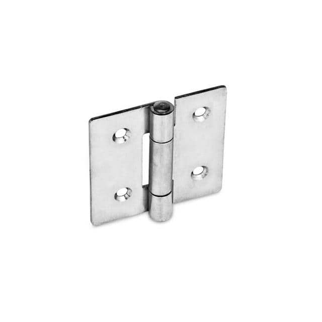 136-NI-30-45-C Sheet Mtl Hinge w/Csk Hole 304SS