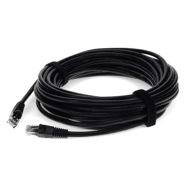 C-50FCAT6-BK 50ft RJ-45 (Male) to RJ-45 (Male