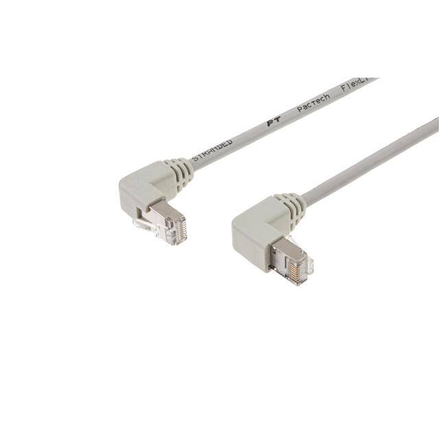 PN-S5GL-DNUP-10-F C5E STP 26AWG LSZH 10' DN/UP