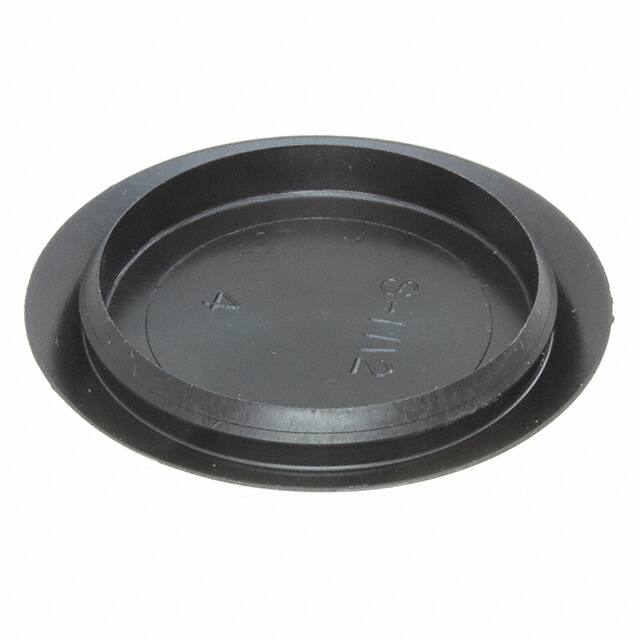 S1/2A HOLE PLUG 0.500" BLACK