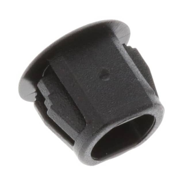 BPE-ST-1-01 HOLE PLUG 0.300" NYLON BLACK