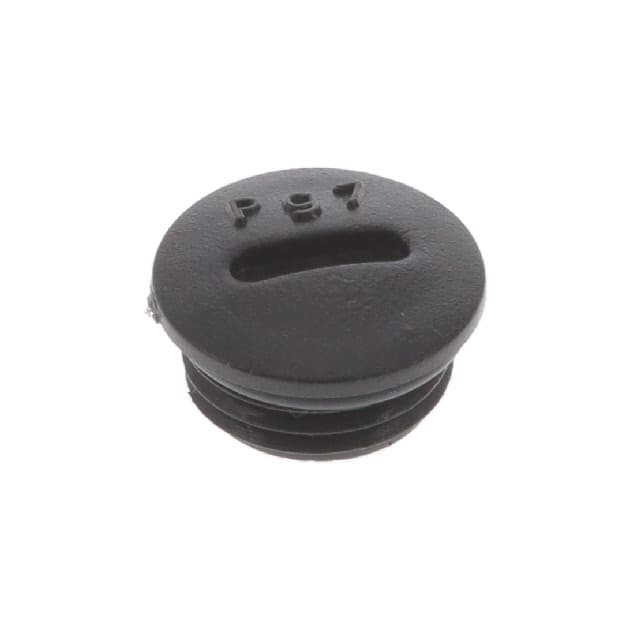 HPP7 BK080 HOLE PLUG 0.492" POLYAMIDE 6 BLK