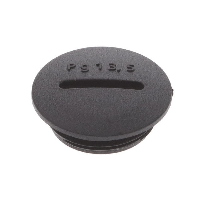 HPP13 BK080 HOLE PLUG 0.803" POLYAMIDE 6 BLK