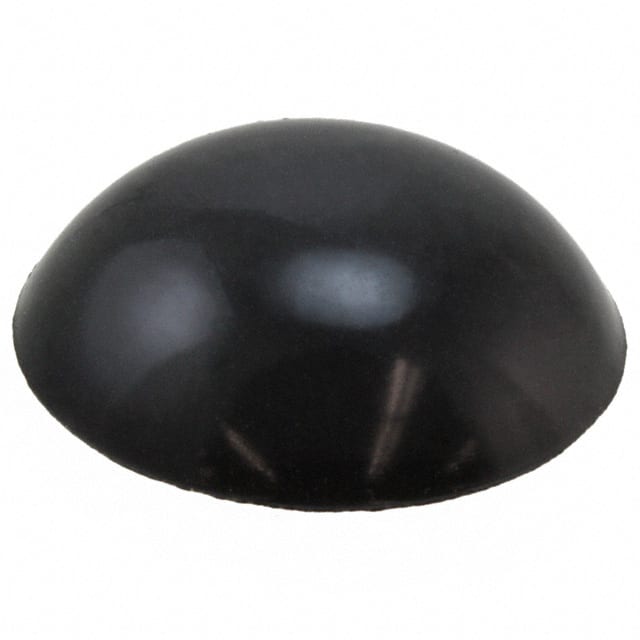 LTP-1 HOLE PLUG 0.875" SILICONE BLACK