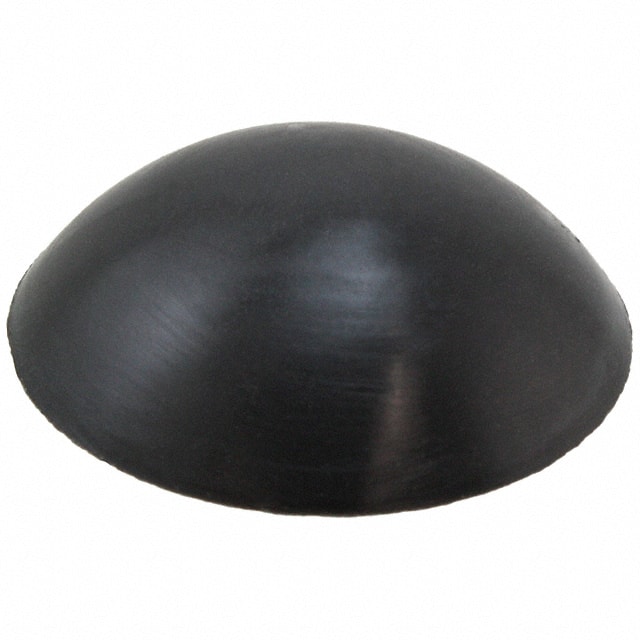 LTP-7 HOLE PLUG 0.625" SILICONE BLACK