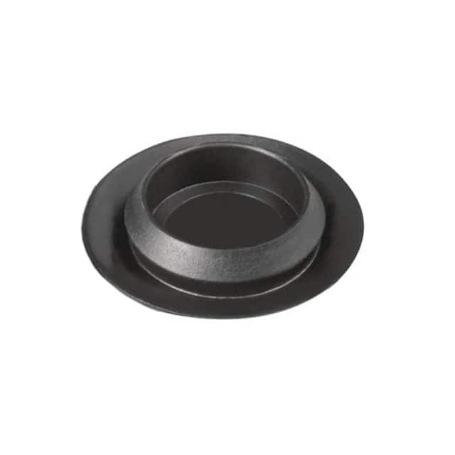 S3/4A HOLE PLUG SHT METAL .75" BLACK